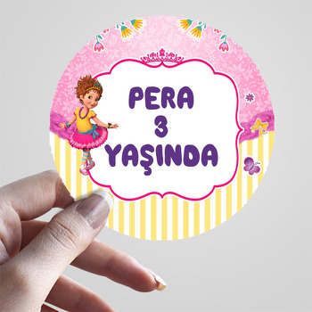 Fancy Nancy Clancy Temalı Sticker