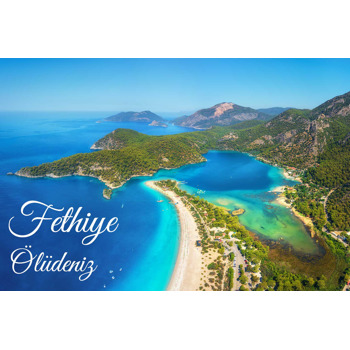 Fethiye Ölüdeniz Manzara Temalı Magnet