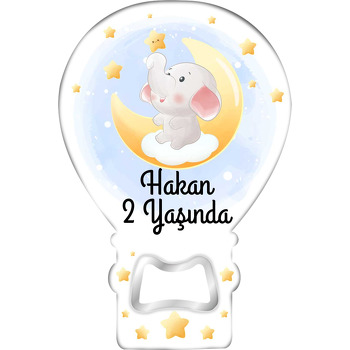 Fil Hortumunda Yıldız Temalı Balon Magnet Açacak