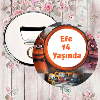 Five Nights At Freddys Temalı Magnet Açacak