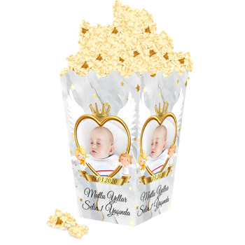 Gold Angel Temalı Popcorn Kutusu