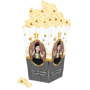 Gold Star Temalı Popcorn Kutusu