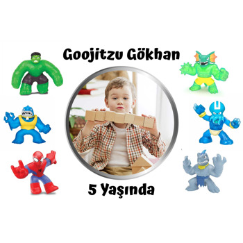 Goojitzu Temalı Doğum Günü Afiş