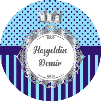 Gümüş Çerçeve Temalı Sticker