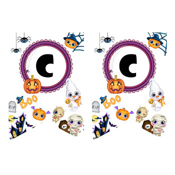 Halloween Boo Temalı Flama Banner