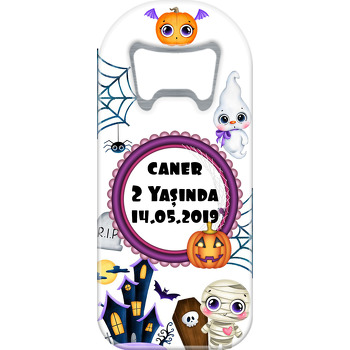 Halloween Boo Temalı Uzun Magnet Açacak