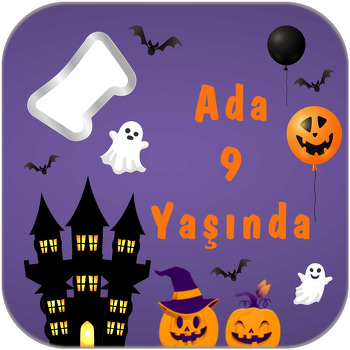 Halloween ile Hayaletler Temalı Kare Magnet Açacak