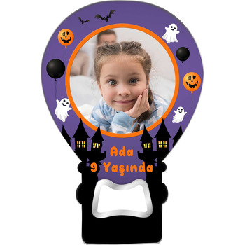 Halloween ile Hayaletler Temalı Resimli Balon Magnet Açacak