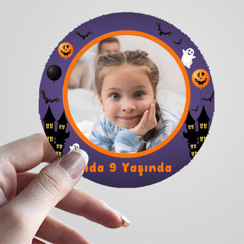 Halloween ile Hayaletler Temalı Sticker