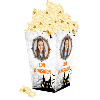 Halloween Temalı Popcorn Kutusu