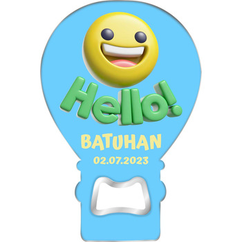 Hello ile Neşeli Emoji Temalı Balon Magnet Açacak