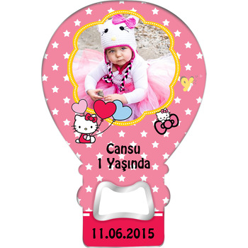 Hello Kitty Temalı Balon Magnet Açacak