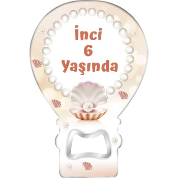 İnci Temalı Balon Magnet Açacak