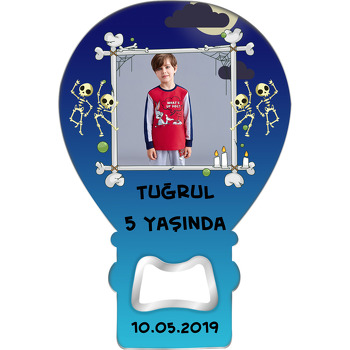 İskelet Temalı Balon Magnet Açacak