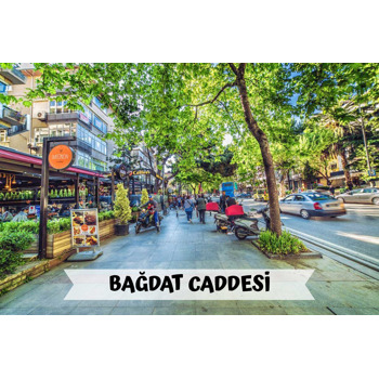 İstanbul Bağdat Caddesi Temalı Magnet