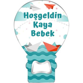 Kağıt Gemiler ile Deniz Temalı Balon Magnet Açacak