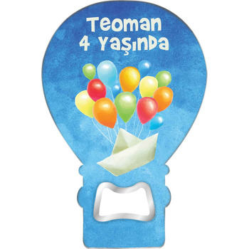 Kağıttan Gemi Temalı Balon Magnet Açacak