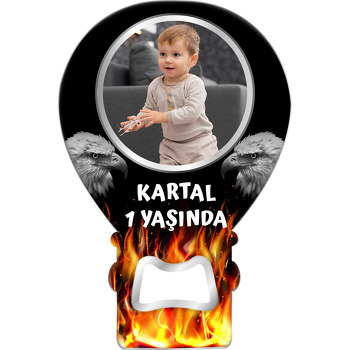 Kara Kartal Temalı Balon Magnet Açacak