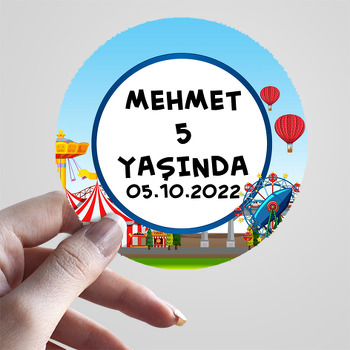 Karnaval Temalı Sticker