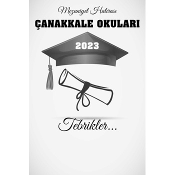 Kep ile Çizgisel Diploma Temalı Afiş