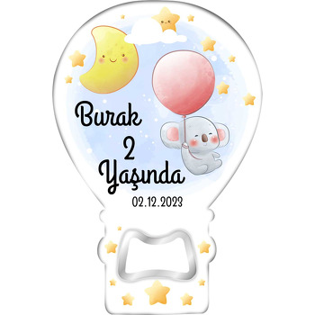 Kırmızı Balonla Uçan Koala ile Aydede Temalı Balon Magnet Açacak