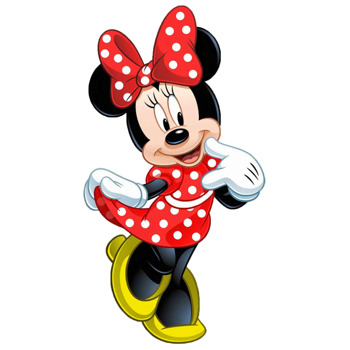 Kırmızı Minnie Temalı Masa Önü Ayaklı Dekor