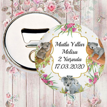 Koala Temalı Magnet Açacak