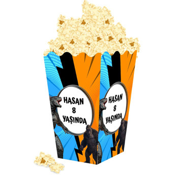 Kong vs Godzilla Temalı Popcorn Kutusu