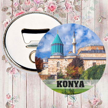 Konya Mevlana Cami Temalı Magnet Açacak