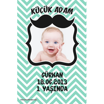 Küçük Adam Plastik Magnet