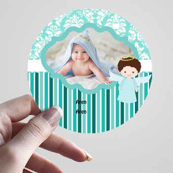 Küçük Melek Temalı Hoşgeldin Bebek Sticker