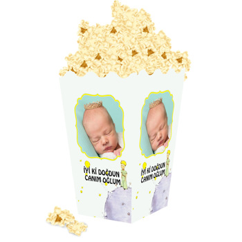 Küçük Prens Klasik Temalı Popcorn Kutusu