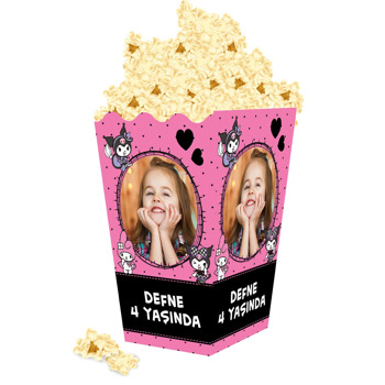 Kuromi Temalı Popcorn Kutusu