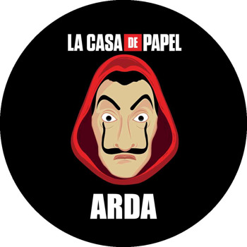 La Casa De Papel Arma Temalı Sticker