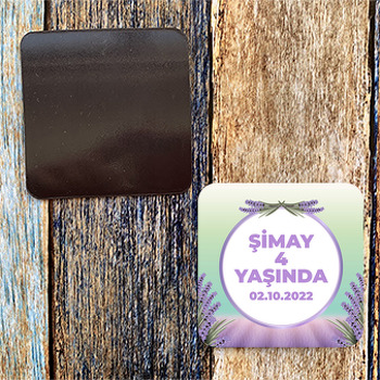 Lavnata Diyarı Temalı Doğum Günü Magnet