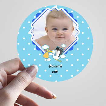 Leylek 2 Temalı Hoşgeldin Bebek Sticker