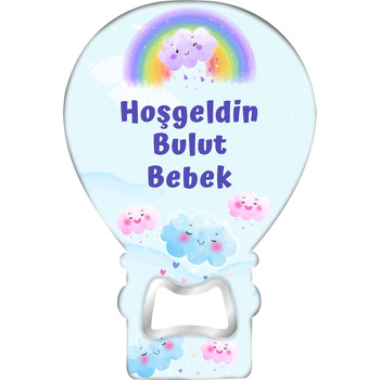 Lila Bulut ile Gökkuşağı Temalı Balon Magnet Açacak