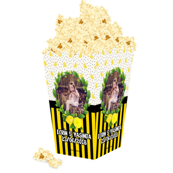 Limon 2 Temalı Popcorn Kutusu