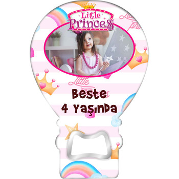 Little Princess ile Taç Temalı Balon Magnet Açacak