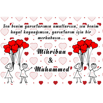 Love Karikatürlü Magnet