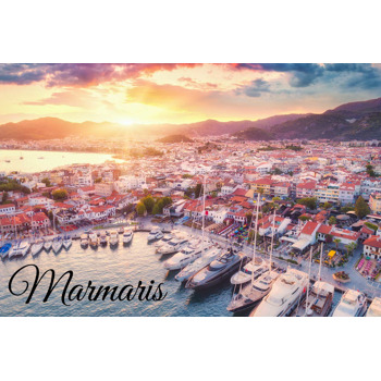 Marmaris Marina Temalı Magnet