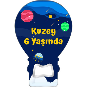 Mavi Galaksi ile Uzay Gemisi Temalı Balon Magnet Açacak