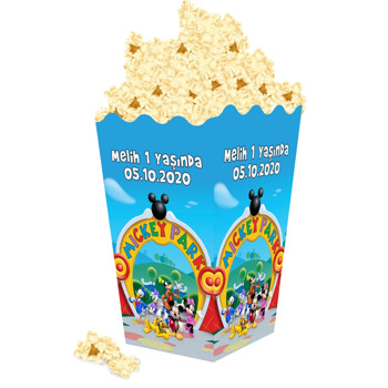 Mickey Mouse Temalı Popcorn Kutusu