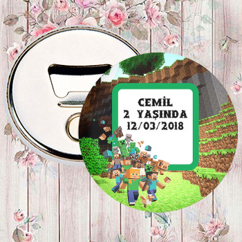 Minecraft  Temalı Magnet Açacak