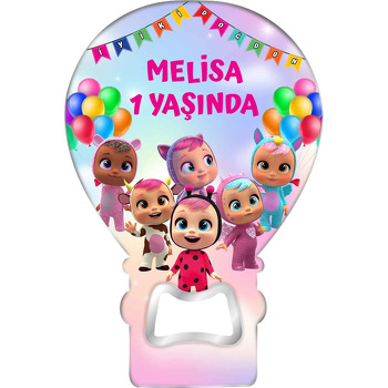 Minik Bebekler Party Temalı Balon Magnet Açacak