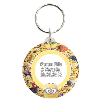 Minionlar Temalı Anahtarlık