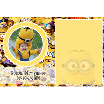 Minionlar Temalı Magnet Notluk