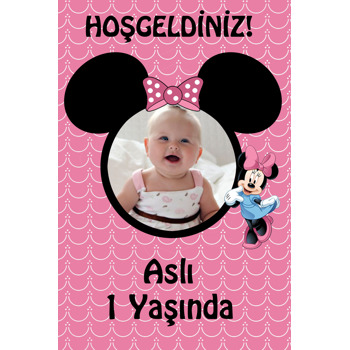 Minnie Mouse Temalı Afiş/Poster