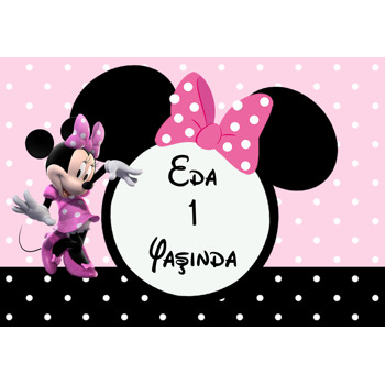 Minnie Mouse Temalı Afiş