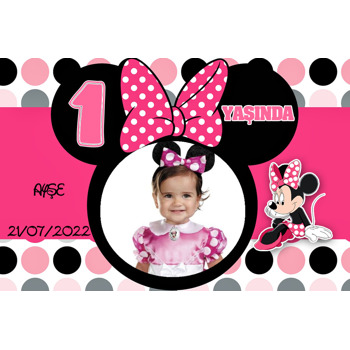 Minnie Mouse Temalı Magnet